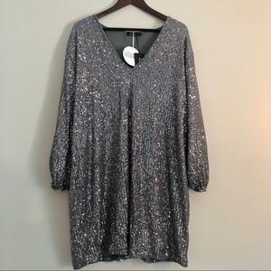 Boohoo Sequin Dress Size 12